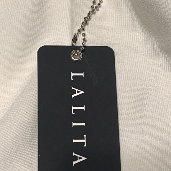 NWT LALITA Rib Garter Tank in White Size 1 (Small) - Picture 7 of 8